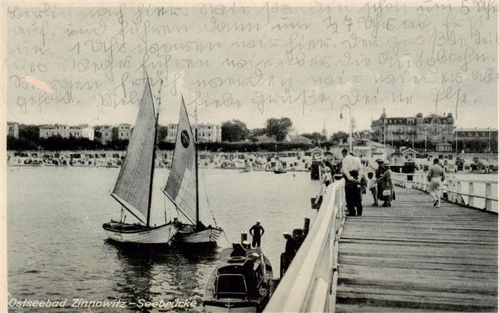 Zinnowitz Ostseebad Seebruecke