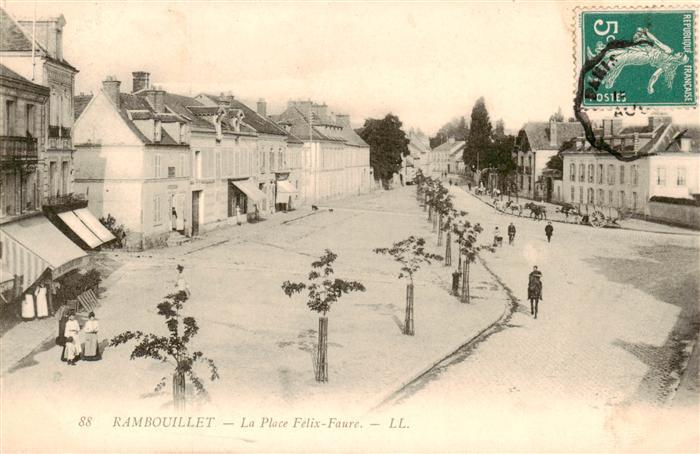 Rambouillet 78 Yvelines Le Place Felix Faure