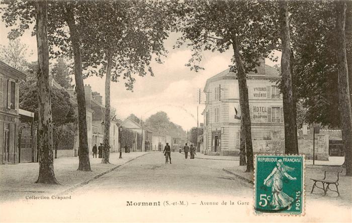Mormant 77 Seine-et-Marne Avenue de la Gare