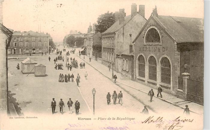 Vierzon 18 Cher Place de la Republique