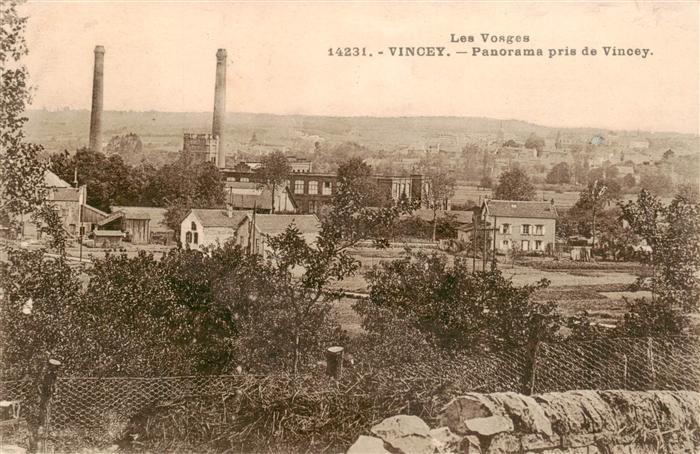Vincey 88 Vosges Panorama pris de Vincey