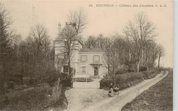 Dourdan 91 Essonne Chateau des Alouettes
