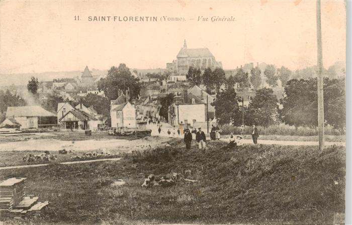 Saint-Florentin 89 Yonne Vue generale