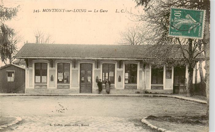 Montigny-sur-Loing 77 Seine-et-Marne La Gare