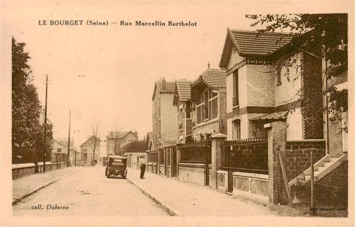 Le Bourget 93 Seine-Saint-Denis Rue Marcellin Berthelot