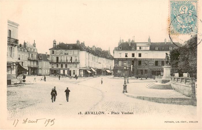 Avallon 89 Yonne Place Vauban