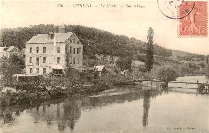 Autheuil d 28 Eure-et-Loir Le Moulin de Saint Vigor
