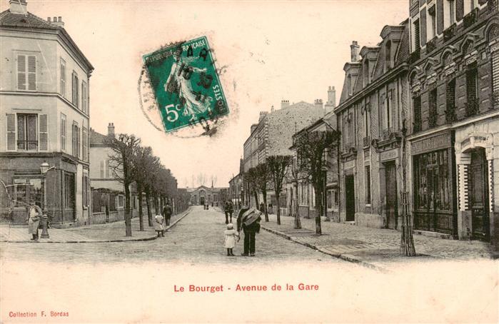 Le Bourget 93 Seine-Saint-Denis Avenue de la Gare