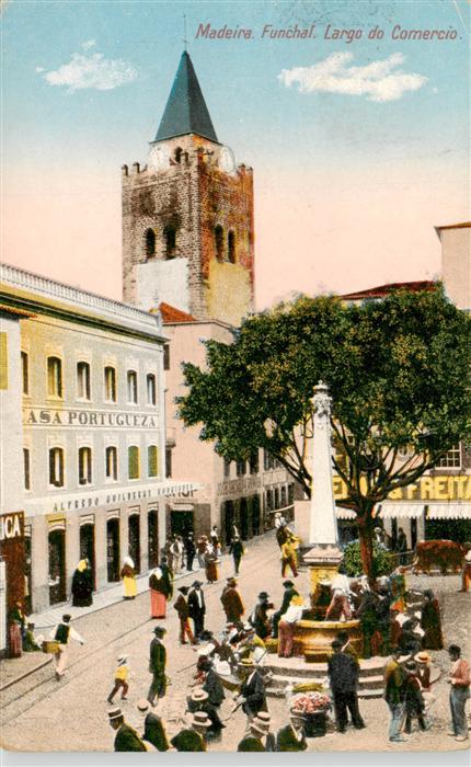 Funchal Madeira PT Largo do Comercio