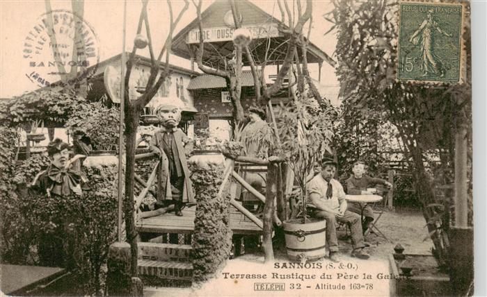 Sannois 95 Val-d Oise Terrasse Rustique du Père la Galette