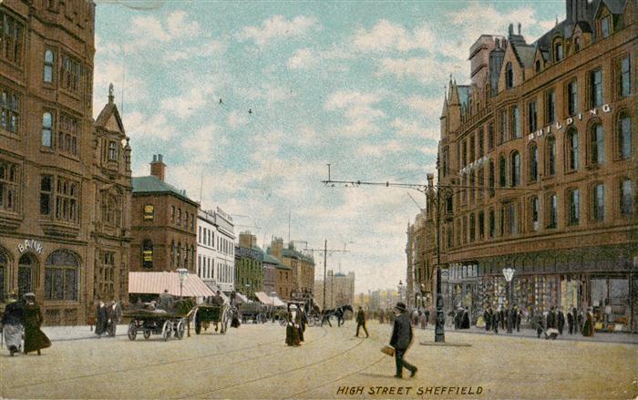 Sheffield  UK High Street