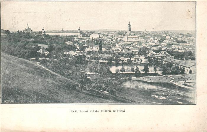 Hora Kutna Hora Kuttenberg CZ Stadtpanorama