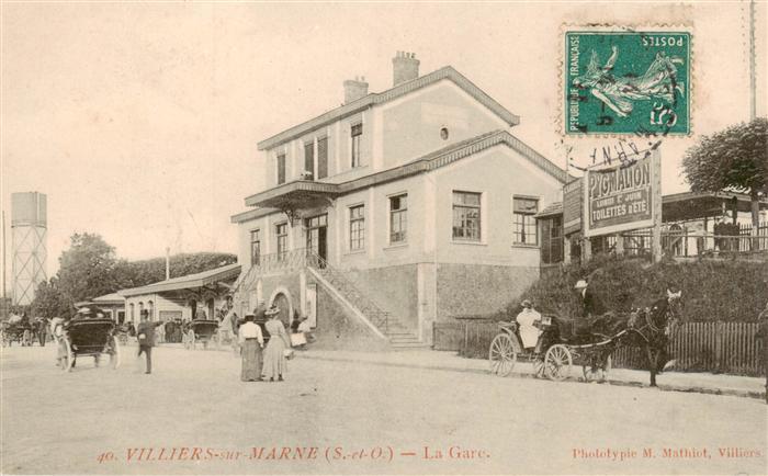 Villiers-sur-Marne 94 Val-de-Marne La Gare