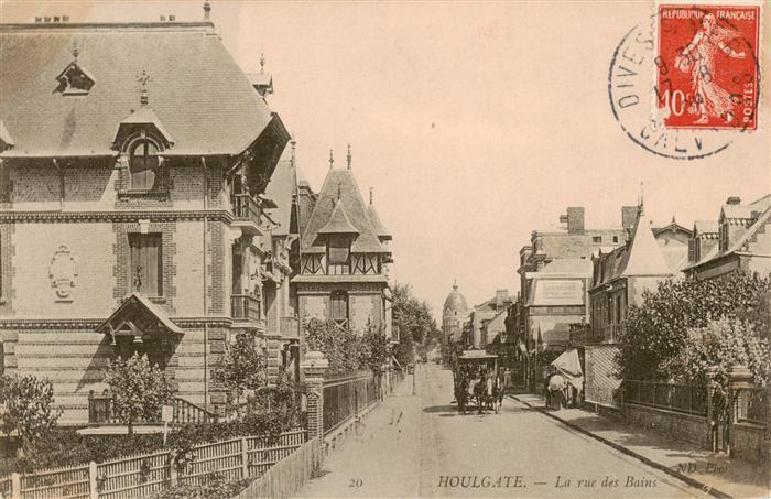 Houlgate 14 Calvados Rue des Bains