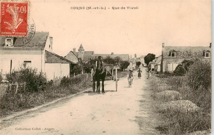 Corne 49 Maine-et-Loire Rue de Tivoli
