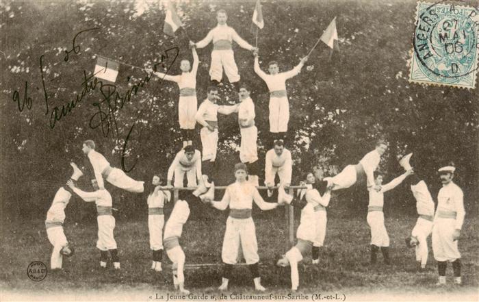 Chateauneuf-sur-Sarthe 49 Maine-et-Loire La Jeune Garde