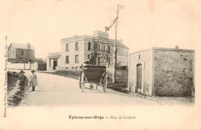 Epinay-sur-Orge 91 Essonne Rue de Corbeil