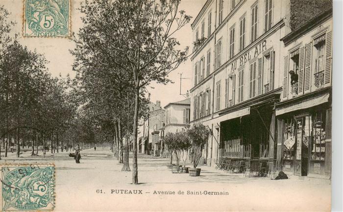 Puteaux 92 Hauts-de-Seine Avenue de Saint Germain