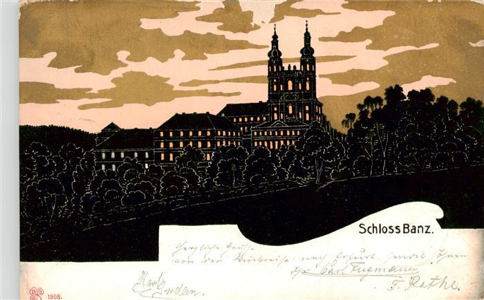 Bad Staffelstein Schloss Banz Illustration