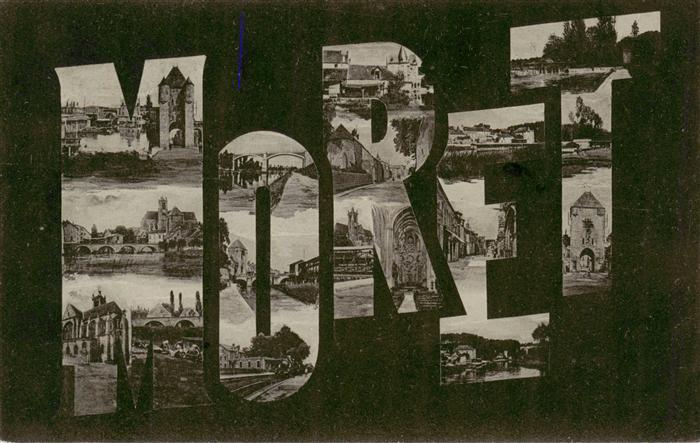 Moret-sur-Loing 77 Seine-et-Marne Vue partielle