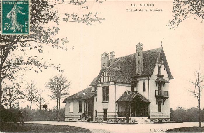 Ardon 45 Loiret Chalet de la Riviere