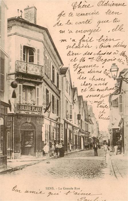 Sens 89 La Grande Rue