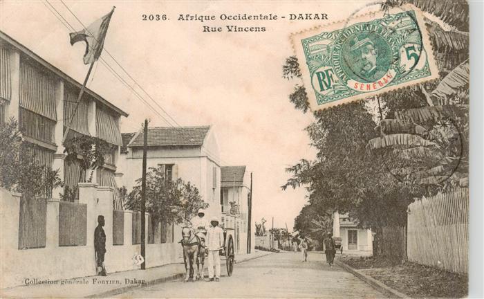 Dakar Senegal Rue Vincens