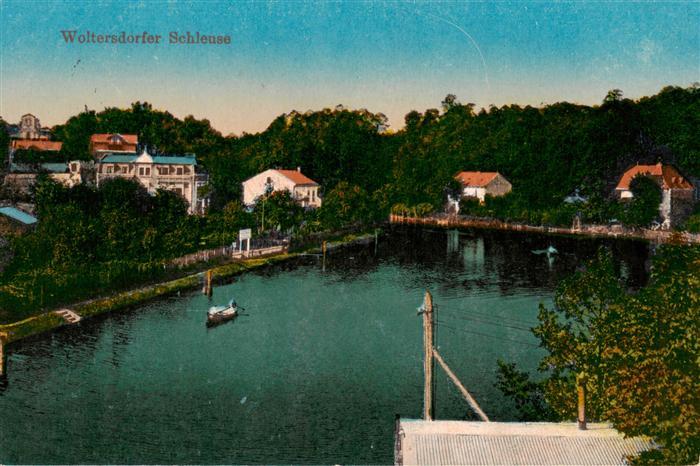 Woltersdorfer Schleuse Erkner Panorama