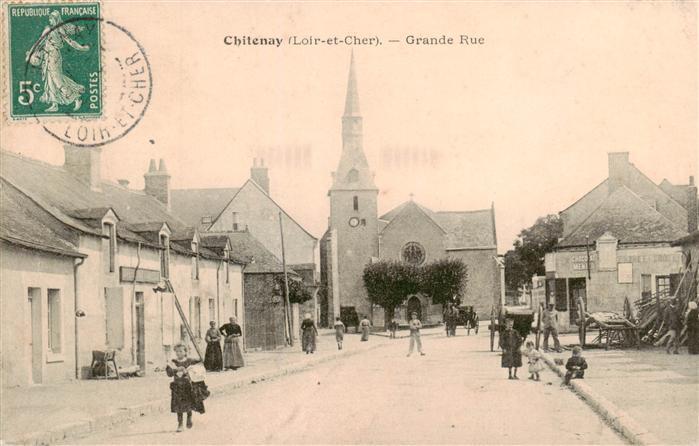 Chitenay 41 Loir-et-Cher Grande Rue