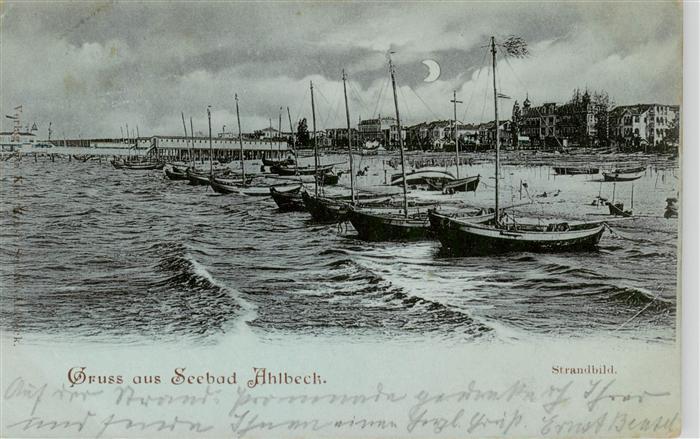 Ahlbeck Ostseebad Strandpartie