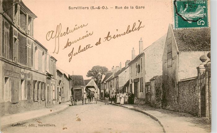 Survilliers 95 Val-d Oise Rue de la Gare