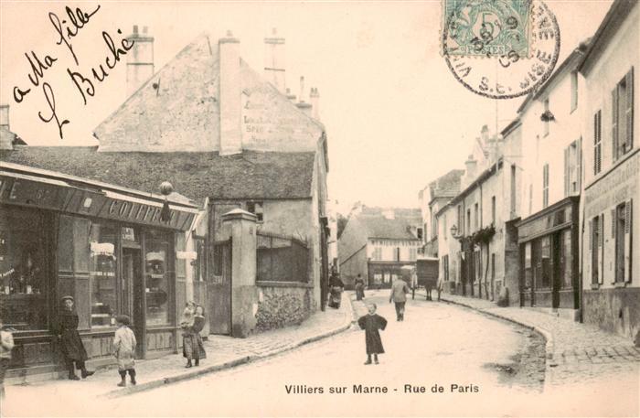 Villiers-sur-Marne 94 Val-de-Marne Rue de Paris