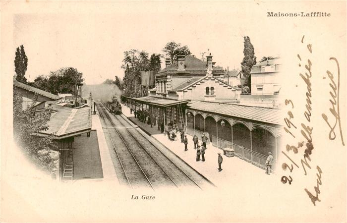 Maisons-Laffitte 78 Yvelines La Gare