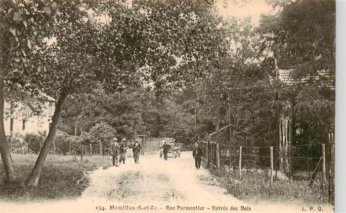 Houilles 78 Yvelines Rue Parmentier Entree des Bois