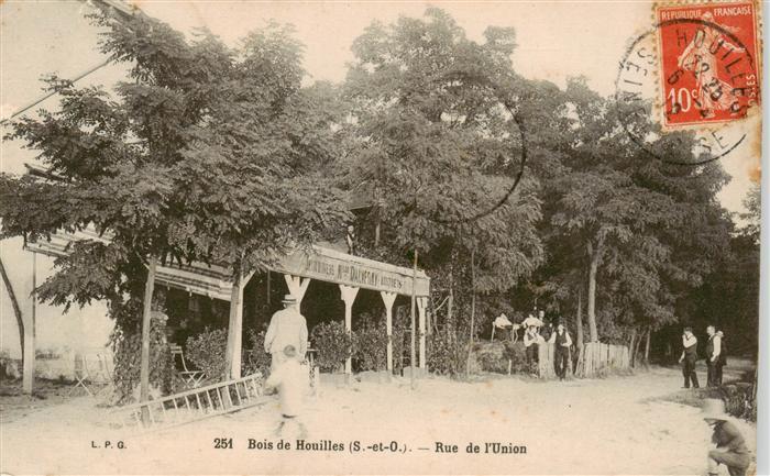 Bois de Houilles 78 Yvelines Rue de l'Union