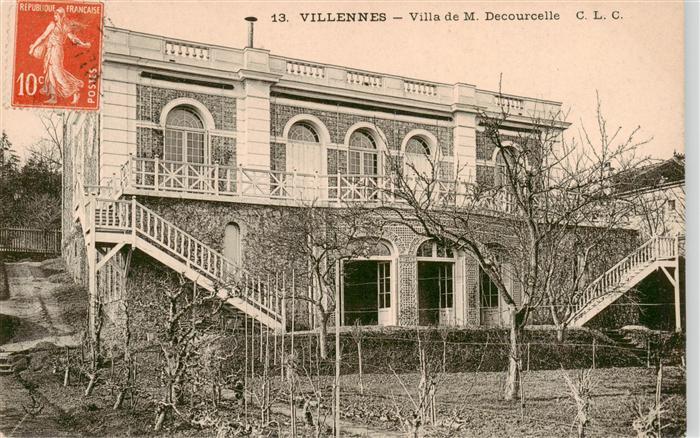 Villennes-sur-Seine 78 Yvelines Villa de M Decourcelle