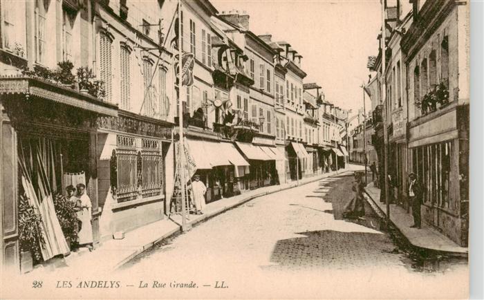 Les Andelys 27 Eure La Rue Grande