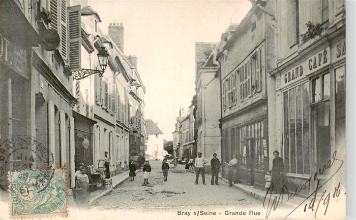 Bray-sur-Seine 77 Seine-et-Marne Grande Rue