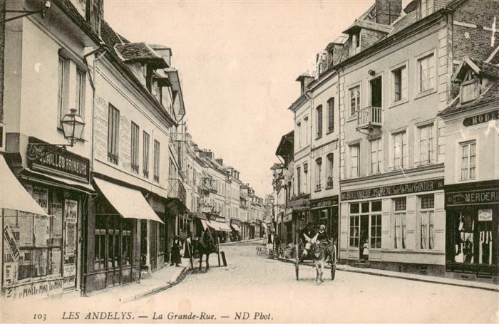 Les Andelys 27 Eure La Grande Rue