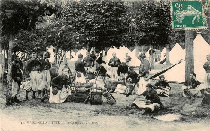 Maisons-Laffitte 78 Yvelines Camp de Zouaves