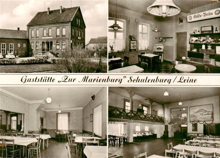 Schulenburg Leine Gaststaette zur Marienburg Gastraeume
