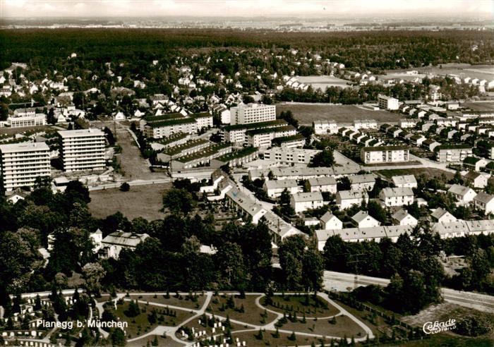 Planegg Fliegeraufnahme