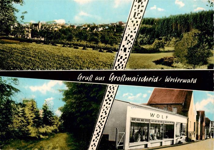 Grossmaischeid Panorama Waldweg Kaufhaus Wolf