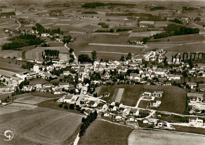 Buchbach  Muehldorf Inn Obb. Fliegeraufnahme