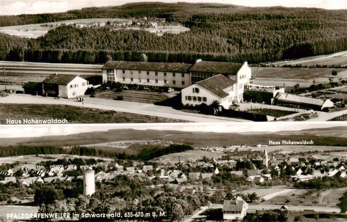 Pfalzgrafenweiler DRK Landessanitaetsschule Haus Hohenwaldach Panorama