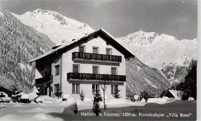 Mallnitz Tauernbahn Kaernten AT Fremdenheim Villa Rom