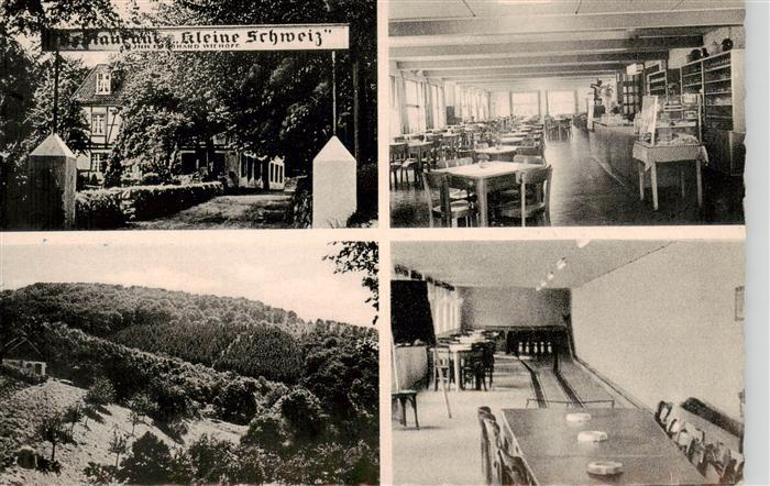 Toenisheide Gaststaette Kleine Schweiz Gastraeume Panorama