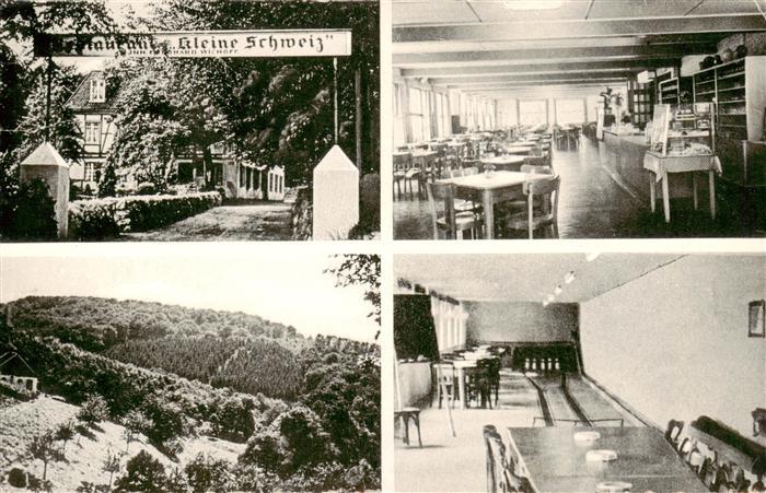 Toenisheide Gaststaette Kleine Schweiz Gastraeume Panorama