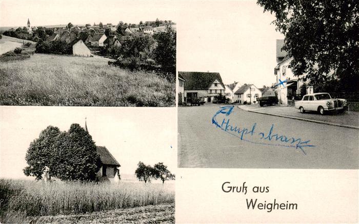 Weigheim Villingen-Schwenningen Panorama Kapelle Hauptstrasse