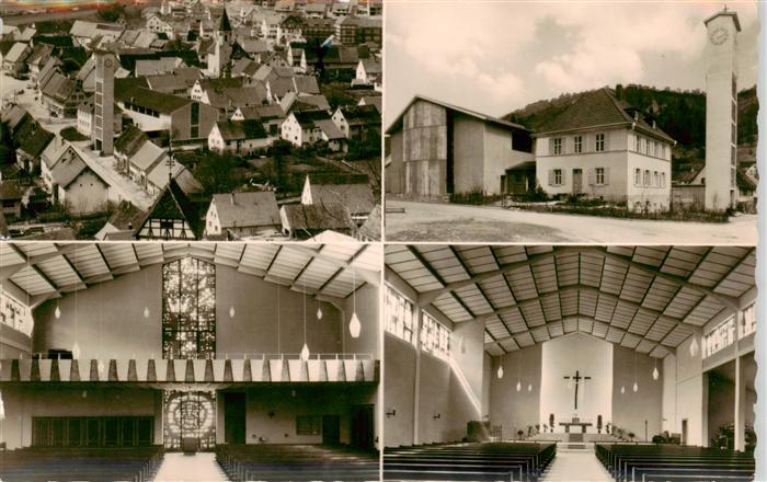 Nusplingen Ortsansicht Marienkirche Inneres